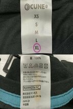 130A CUNE キューン Tシャツ 半袖 ブラック【中古】_画像10