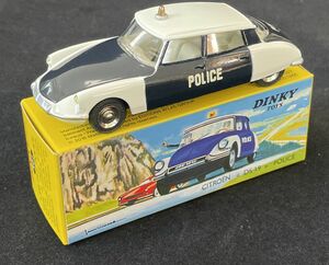 DINKY TOYS 1/43 シトロエン DS19 ポリス Citroen DS19 Police ディンキー 復刻版 ミニカー