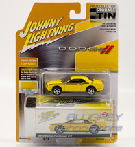 Johnny Lightning 1/64 ダッヂ チャレンジャー 2010 デトネーターイエロー メタルケース付き Dodge Challenger Detonater Yellow JLSP147_画像5