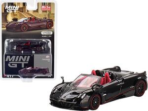 MINI GT 1/64 パガーニ ウアイラ ロードスター ブラック LHD ミニカー PAGANI MGT00417-MJ