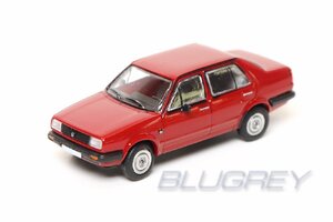 PCX87 1/87 フォルクスワーゲン ジェッタ 2 ダークレッド VW Jetta II ミニカー HOスケール