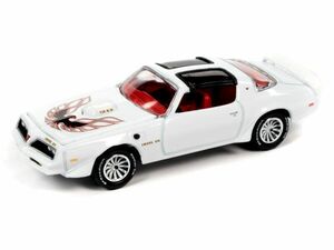 Johnny Lightning 1/64 Pontiac fire bird Trans Am white Pontiac Firebird Trans Am