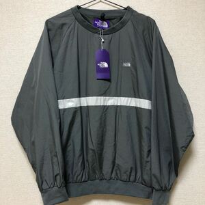 Новый XS North Face Purple Sweat Mountain Wind Ветчик горного ветра. Пуловер ветра Нанамика северное лицо