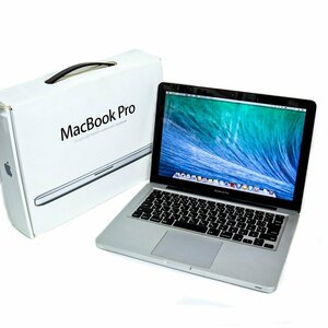 【1円/ジャンク】アップル Apple MacBook Pro 13.3インチ mid 2012 LEDバックライト MD101J/A メモリ 8GB/SSD 250GB A1278 OS X