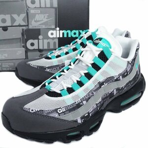 【訳あり品/1円】ナイキ NIKE AIR MAX 95 PRNT ATMOS WE LOVE NIKE エアマックス95 プリント AQ0925 001 US11 スニーカー タグ付き