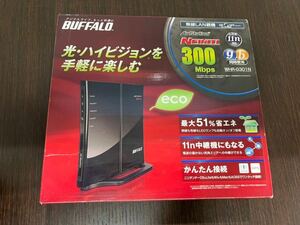 ★BUFFALO WHR-G301N 無線LANルーター 中継機 簡単接続AOSS バッファロー AirStation Wi-Fiルーター★#11944