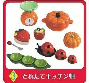 リーメント ぷちサンプル おとぎの国の食器たち 3 とれたてキッチン畑 新品 内袋未開封品 外箱リーフレットなし ミニチュア フィギュア