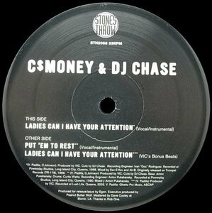 C$MONEY & DJ CHASE/LADIES CAN I HAVE YOUR ATTENTION