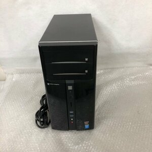 MouseComputer デスクトップPC EGPI747R92DR20W8K Windows 10 Home Core i7-4770 3.40GHz 16GB HDD 2TB 231018SK110721