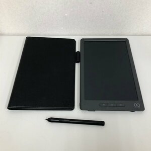 OAXIS 電子スケッチ帳 SketchBook スケッチブック FS1021 ブラック 革ケース付き 電子ペーパー 231016RM390352