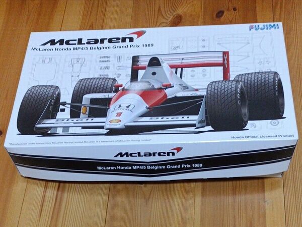 フジミ 1/20 GP-22 F1 マクラーレン Honda MP4/5 ベルギーGP プラモデル (Y2693)