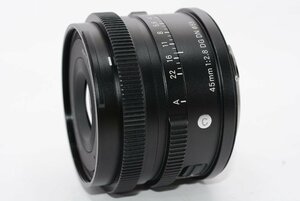 【外観特上級】SIGMA 45mm F2.8 DG DN | Contemporary C019 | Leica Lマウント | Full-Size/Large-Format ミラーレス専用