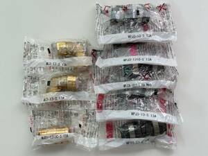 【オンダ】樹脂管継手 WJ21/WL3/WPJ3/WPJ3A/WPT1型 〔未使用品〕　計8個