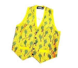 JEREMY SCOTT Jeremy Scott cactus pattern. sweat the best gilet 