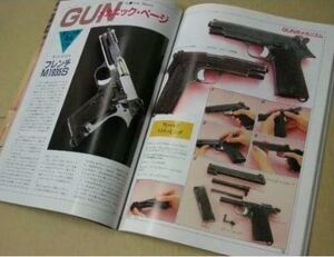 月刊ＧＵＮ：実銃『フレンチ』ＧＵＮメカニック（オマケ・中田モデルガン切り抜き）