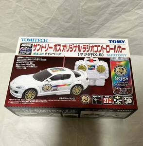 RX8 ラジコン 懸賞品 ボスロト エアロアールシー サントリー ボス エアロRC トミー tomy tomitech 組立式 プラモデル rx-8 rc model