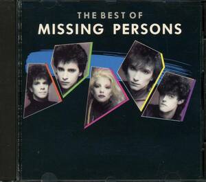 MISSING PERSONS★The Best of Missing Persons [ミッシング パーソンズ,Dale Bozzio,テリー ボジオ,パトリック オハーン]