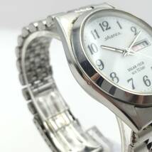 ◯R8-25 CITIZEN/シチズン SHAREX シャレックス 3針 Day-Date デイデイト メンズ ソーラー 腕時計 E101-T015352 不動ジャンク品_画像5