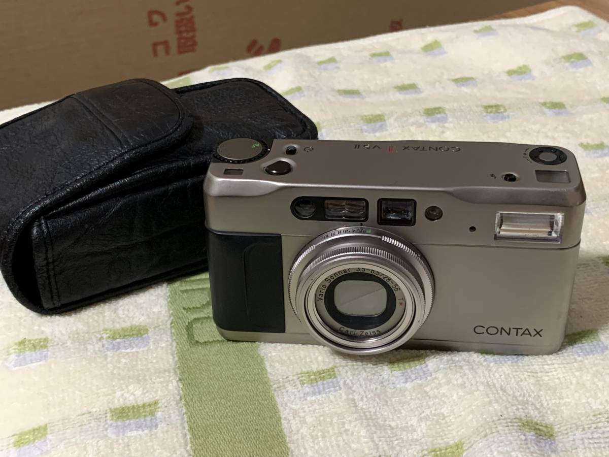 Yahoo!オークション -「contax tvs ii」(フィルムカメラ) (カメラ