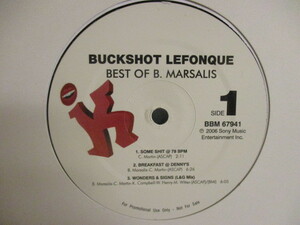 Buckshot Lefonque ： Best Of B.Marsalis 12'' (( Music Evolution( DJ Premier Ver. ) / Breakfast @ Denny's / 落札5点で送料当方負担