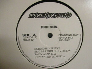 VA ： Phoenix Sound 12'' (( Jody Watley Feat, Eric B. & Rakim / Caron Wheeler / Hi-Five / 落札5点で送料当方負担