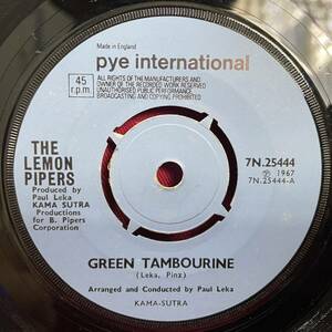 ◆UKorg7”s!◆THE LEMON PIPERS◆GREEN TAMBOURINE◆