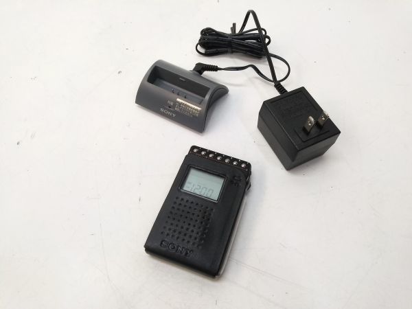 訳アリ品 ソニー ポケットラジオ 2点 ICF-R353 ICF-T510V 山ラジオ AM