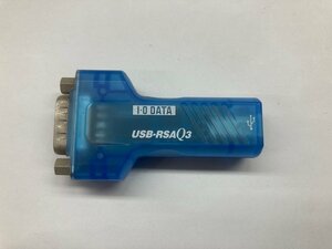 1586-O*I-O DATA USB серийный конверсионный адаптор (USB to RS-232C)*USB-RSAQ3* б/у текущее состояние доставка * стоимость доставки 185 иен ( клик post )