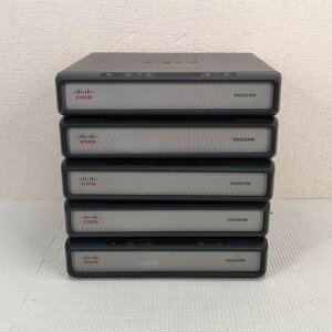 △ Cisco VG202XM アナログ音声ゲートウェイ 初期化済み本体のみ5台セット 現状渡し ▽1566-T