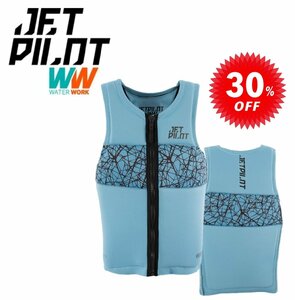 ジェットパイロット JETPILOT ライフジャケット セール 30%オフ 送料無料 リーコン F/E ネオ ベスト JA22109CE スカイブルー XL