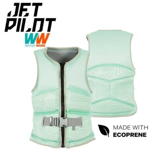 ジェットパイロット JETPILOT 2024 ライフジャケット 送料無料 アリュール F/E レディース ネオベスト JA23298 ミント 10/M