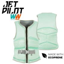 ジェットパイロット JETPILOT 2024 ライフジャケット 送料無料 アリュール F/E レディース ネオベスト JA23298 ミント 12/L_画像1