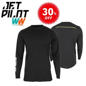  jet Pilot JETPILOT speed . T-shirt sale 30% off free shipping ko-pL/S hydro T-shirt black L size S20611