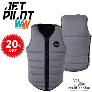 ジェットパイロット JETPILOT 2023 セール 20%オフ 送料無料 フェリックス ジョージ X1 F/E ネオ ベスト JA23110CE グレー 3XL