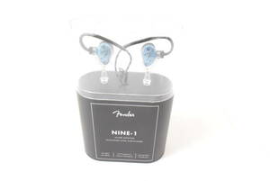 ☆新品☆ Fender フェンダー NINE 1 PRO IEM イヤホン Gun Metal Blue 国内正規品