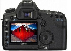 11-19-01【高光沢タイプ】Canon EOS 5D MarkII用 指紋防止 反射防止 気泡レス カメラ液晶保護フィルム