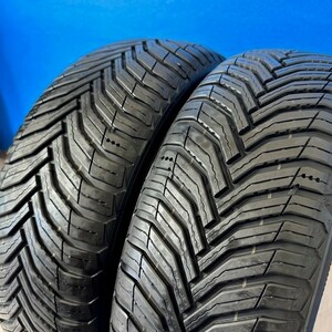 【2022年製造】　185/60R15　オールシ－ズンタイヤ　ミシュラン　CROSSCLIMATE2　2本　【来店交換も大歓迎】