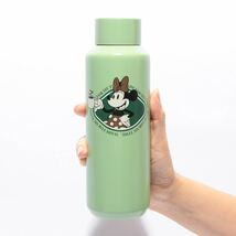 値下げ！ DISNEY Minnie スクリューリッド ステンレスボトルライト グリーン 473ml ディズニー ミニー スタバ スターバックス タンブラー_画像3