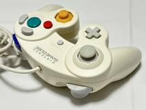 ★[中古] GC ゲームキューブコントローラー ホワイト 白 2個セット [動作確認済] Nintendo GameCube DOL-003★_画像4