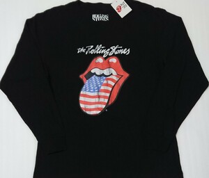 ローリングストーンズ M 長袖 Tシャツ　新品タグ付き　The Rolling Stones