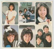 明星1987年（昭和62年）5月号付録　MYOJO SCHOOL CARD_画像5