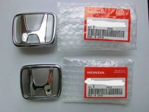 ★ホンダ純正新品★S2000 Hマーク エンブレム 銀メタ 前後セット S2K H Silver Emblem F/R Set NH630M