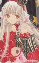 [ telephone card ]CLAMP.. Chobits 6T-I0005 unused *A rank 