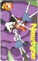 【テレカ】長谷川眞也 新世紀エヴァンゲリオン Newtype15th テレホンカード 2NT-S0049 未使用・Aランク