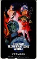 [Telephone Card] Mobile Suit Gundam Illustrations World Universal Century Art Exhibition Yoshikazu Yasuhiko Telephone Card 6K-I1160 Unused, A Rank, Comics, animation, K row, Gundam