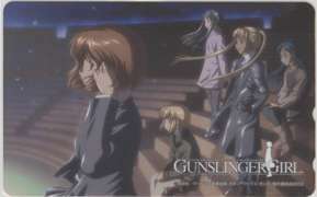 【テレカ】 GUNSLINGER GIRL ガンスリンガー・ガール 相田裕 4K-A0108 未使用・Aランク