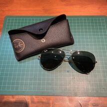 RayBan レイバン Ray-Ban レイバンサングラス ティアドロップ　アビエーターRB 3025 AVIATOR L LO206 Made in Italy_画像1