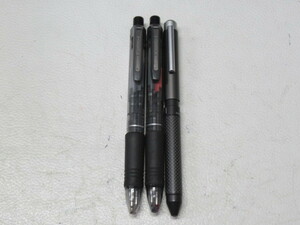 ◆38.ZEBRA ゼブラ SK-SHARBO+1×2本 SHARBO X×1本 シャーボ 2色ボールペン＋シャープペン機能 複合筆記具 多機能ペン 3本 セット/中古