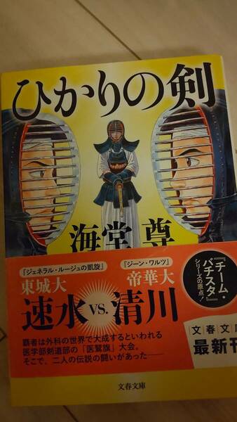 ひかりの剣　海堂尊　文庫本