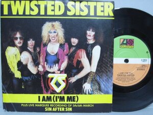 7” UK盤 Twisted Sister // I Am (I’m Me) / Sin After Sin - (records)